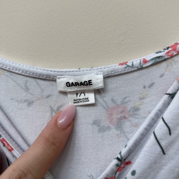 Garage Floral Romper - Picture 3 of 5